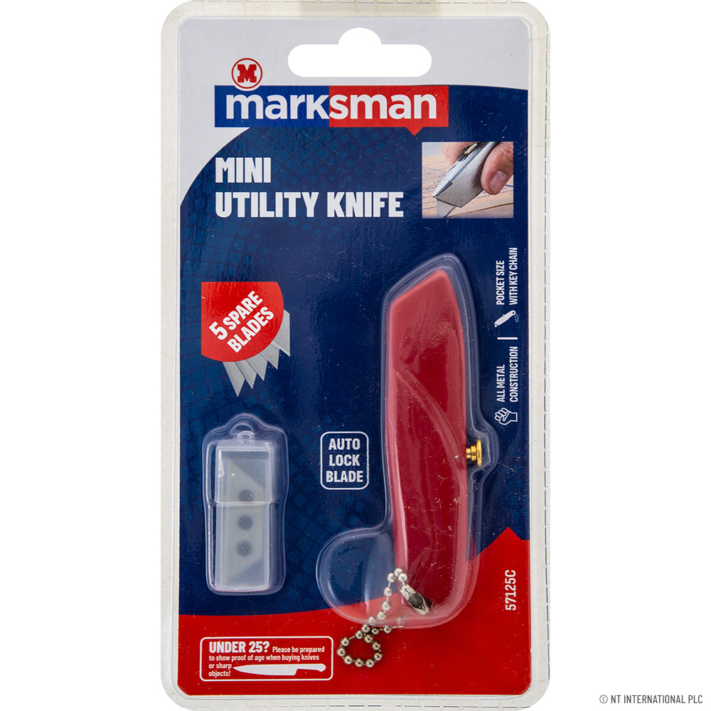 Mini Knife with 5 Spare Blades