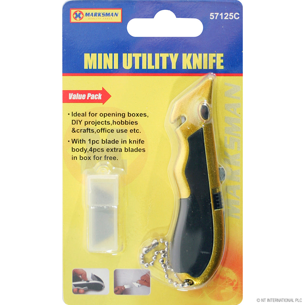 Mini Knife with 5 Spare Blades