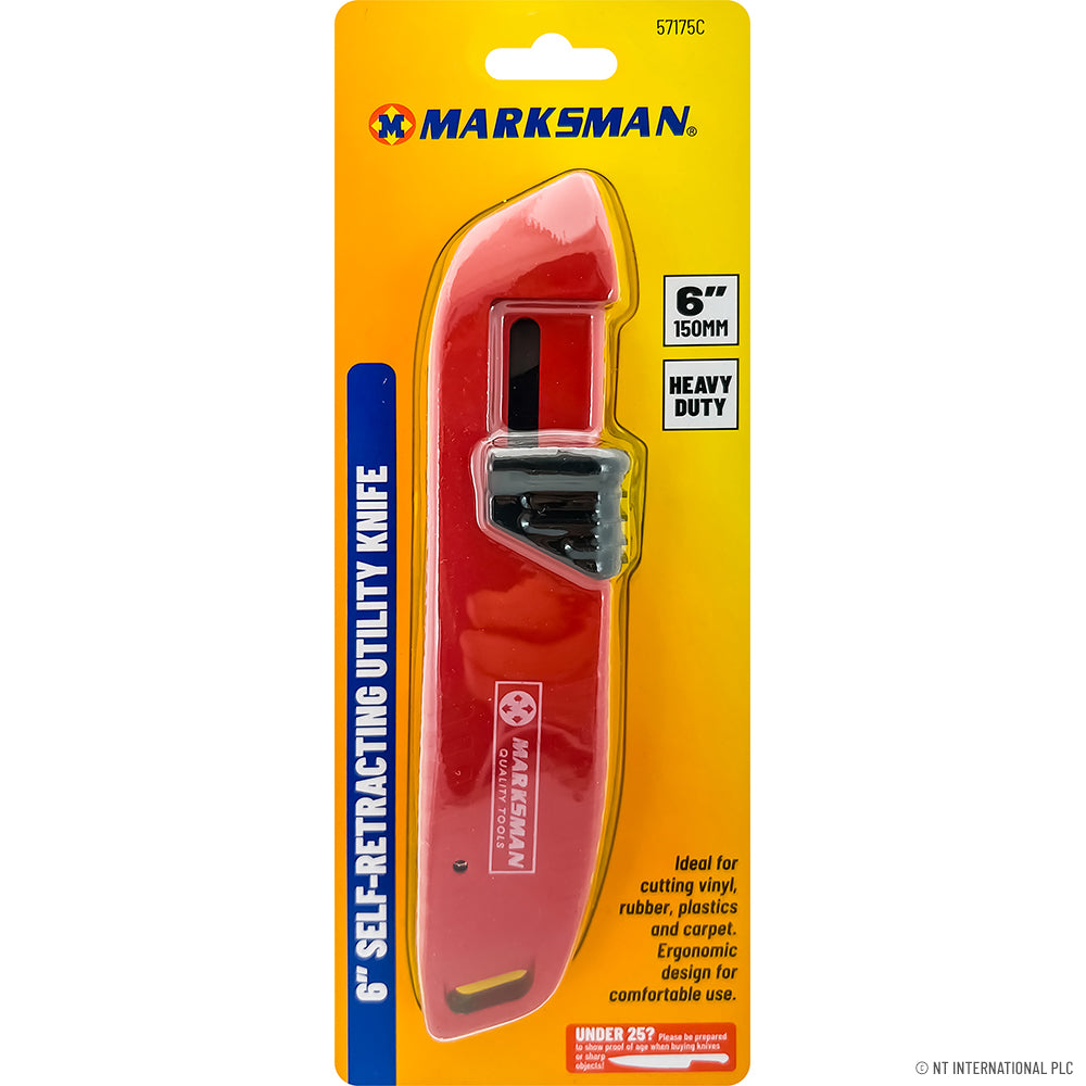 6" / 15cm Self Retracting Utility Knife