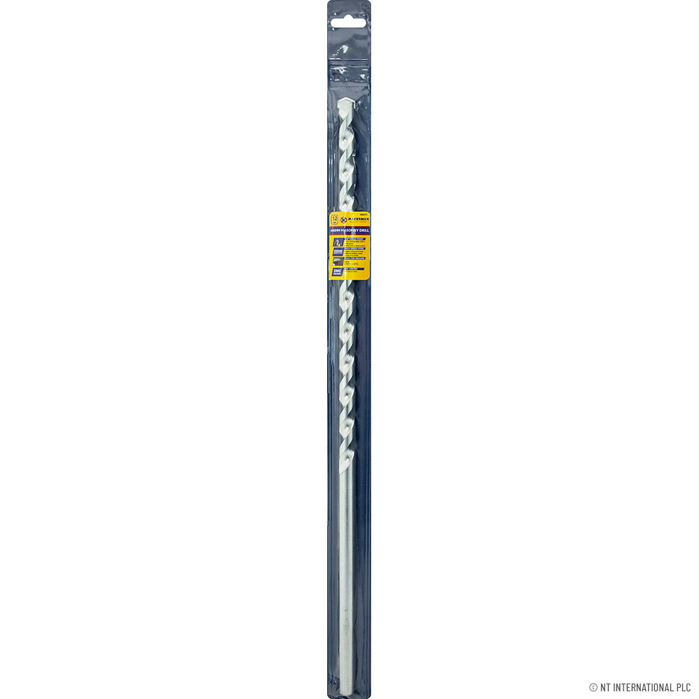 12mm x 400mm Masonry Drill - Single