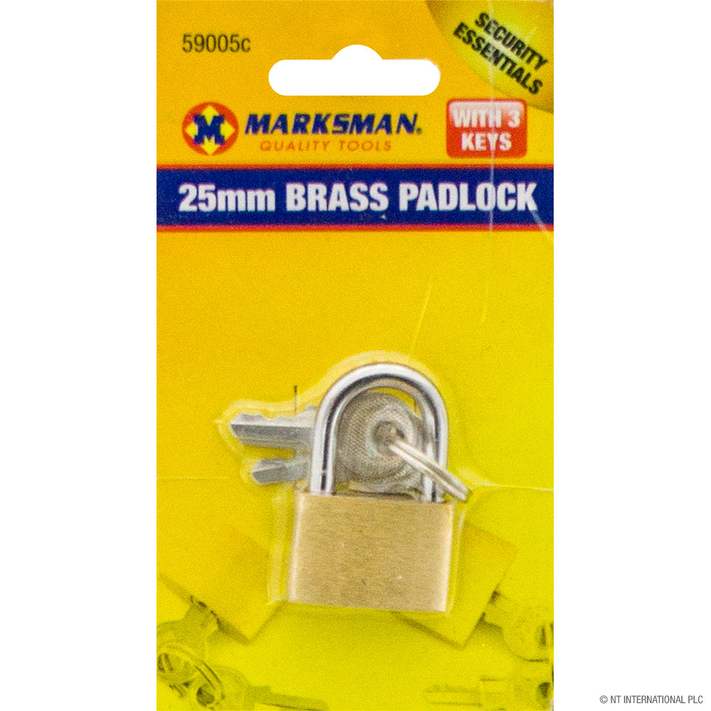 20mm Brass Padlock - Single
