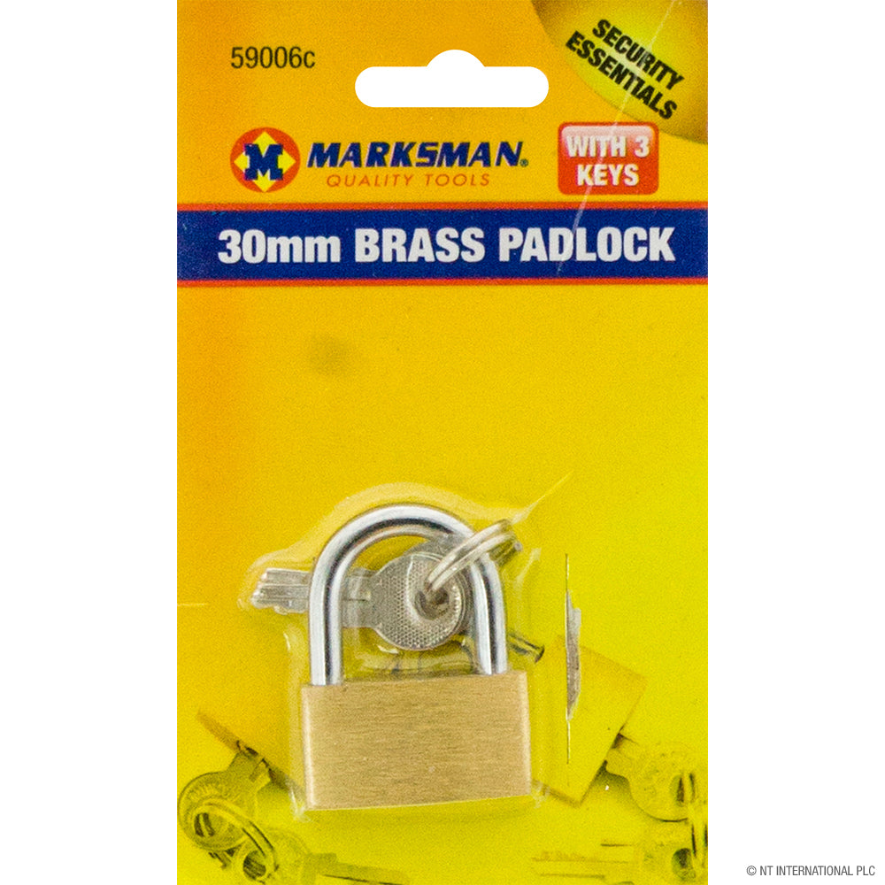 20mm Brass Padlock - Single