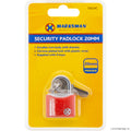 20mm Iron Security Padlock - Red