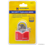 20mm Iron Security Padlock - Red