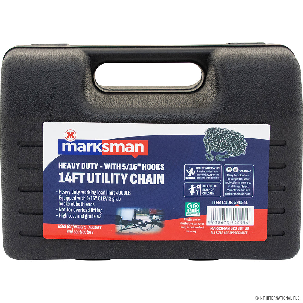 14ft Heavy Duty Utility Chain & 5/16