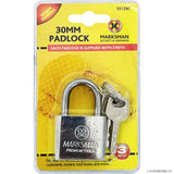 Peak Kit 30mm Padlock - Steel Body - Peak Kit