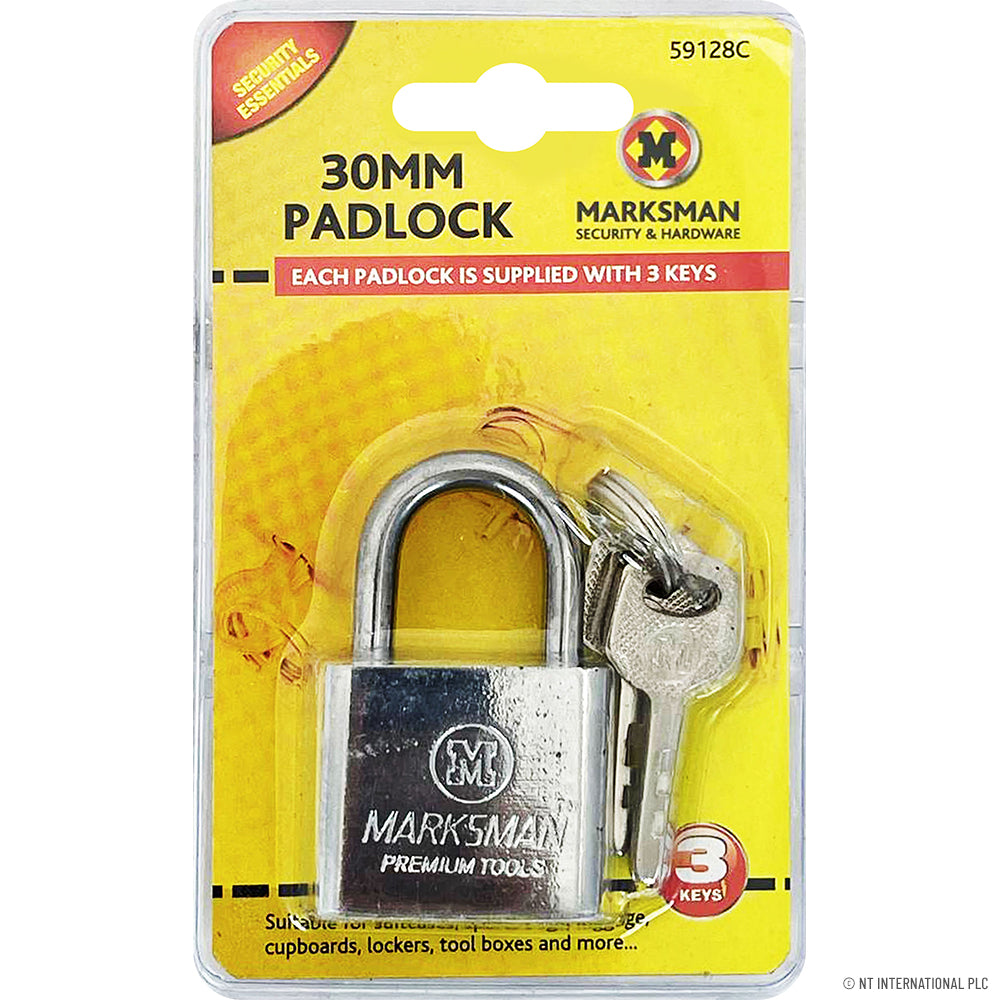 Peak Kit 30mm Padlock - Steel Body - Peak Kit