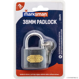 25mm Black Iron Padlock - Single
