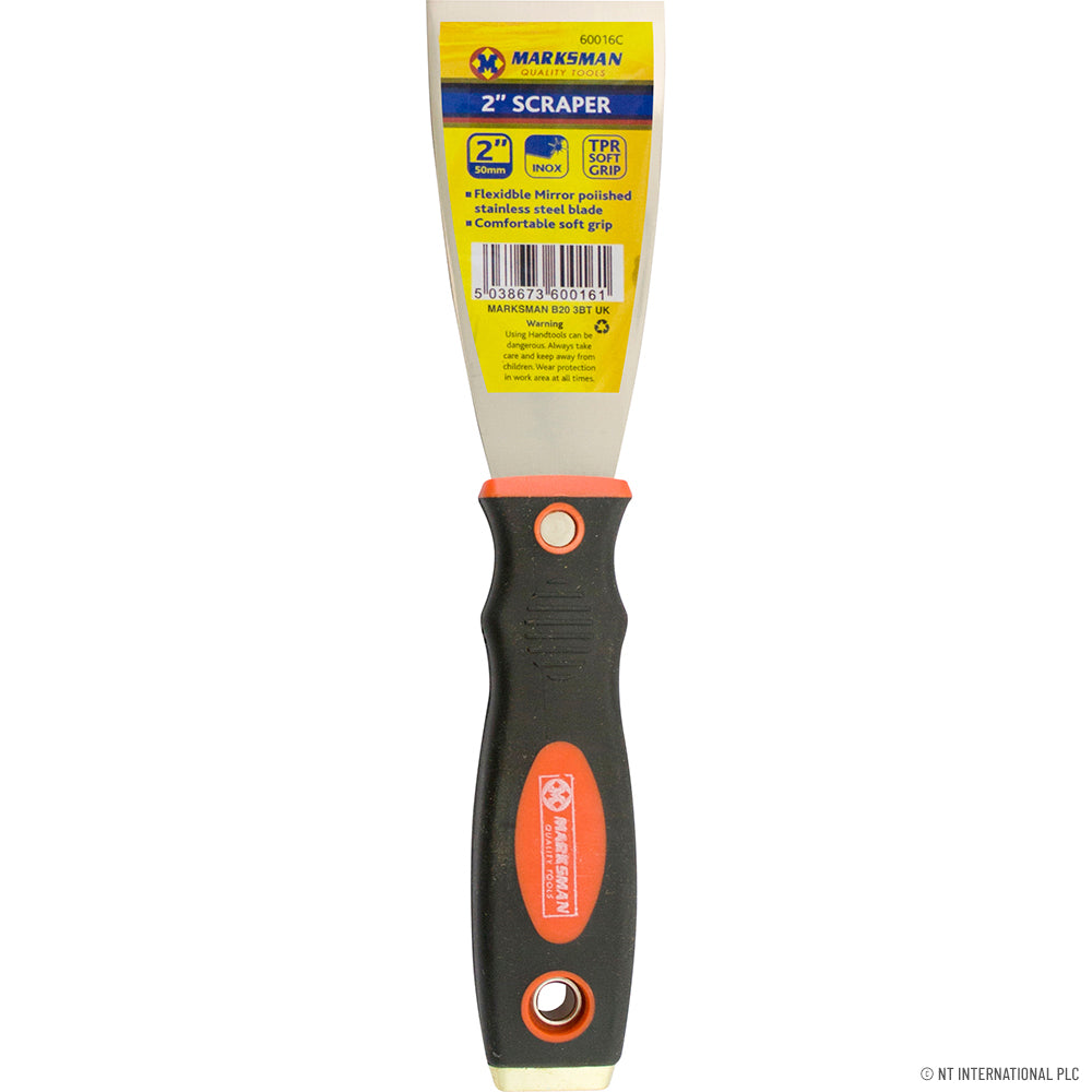 2" Mirror Polished Scraper - CDU 12pc