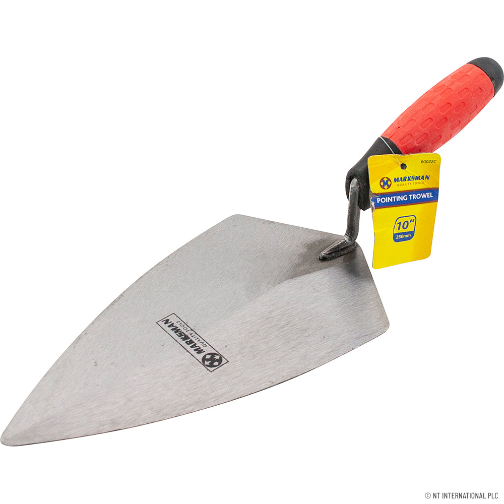 10" Pointing Trowel - Rubber Handle