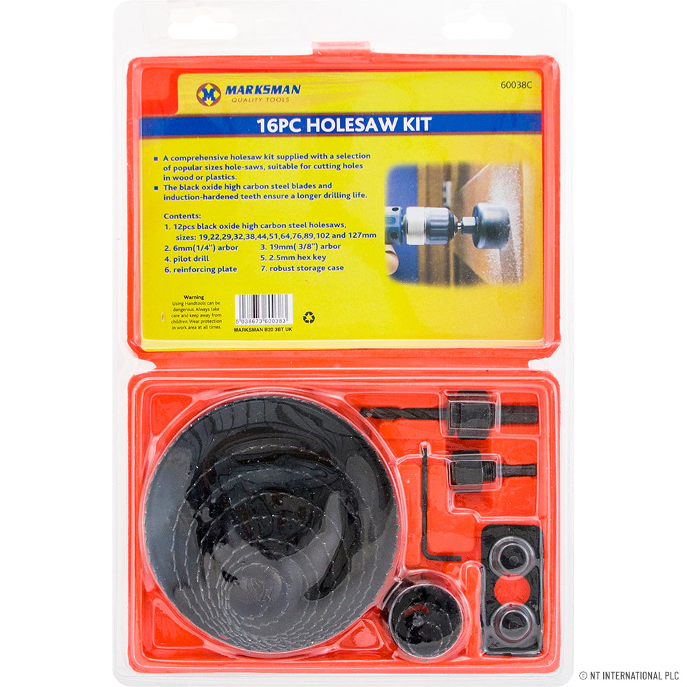 11pc Holesaw Set - Blowcase - DB