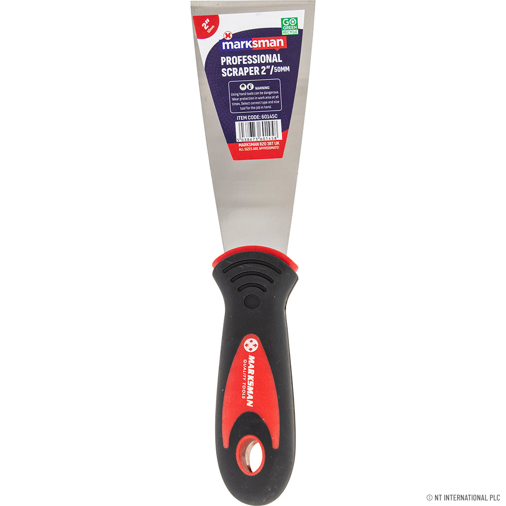 2" Professional Scraper - Red / Black