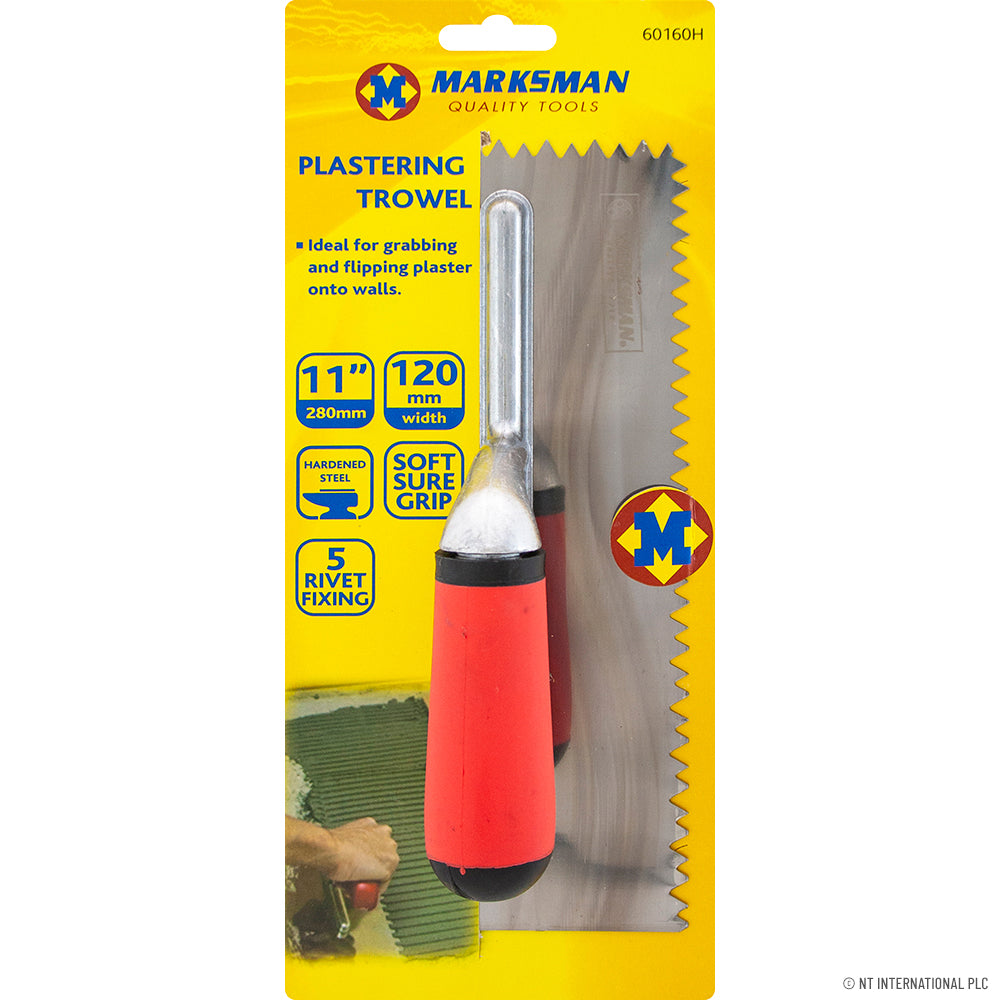 Peak Kit 11'' / 28cm Plasterering Trowel - Soft Grip - Peak Kit