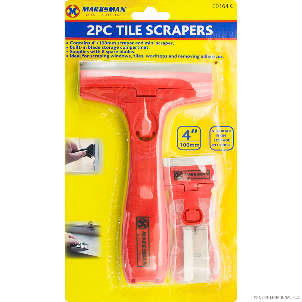 Peak Kit 2pc Tile Scrapper with 6 Spare Blades - Peak Kit