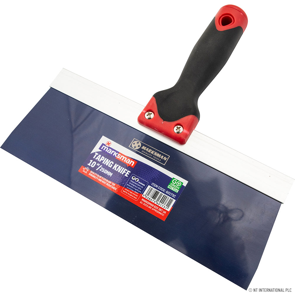 10" / 25cm Taping Knife - Black Flexi Blade
