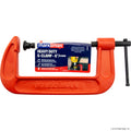 6" Heavy Duty G Clamp - Red