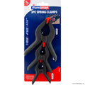 3pc Spring Clamps 7/10/15cm - Black