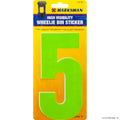 No.5 - High Viz Wheelie Bin Sticker