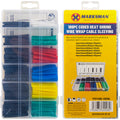 180pc Heat Shrink Wire Wrap Cable Sleeving