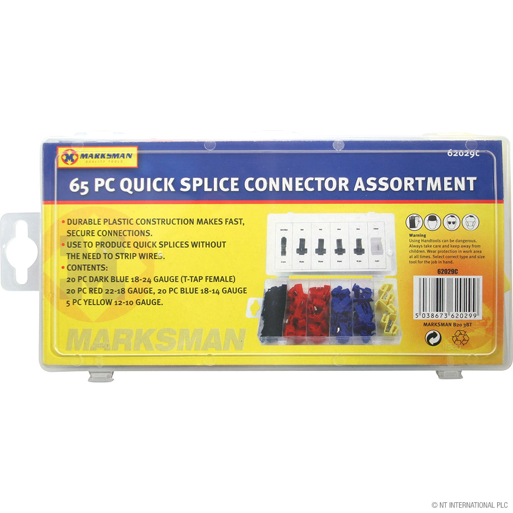 Peak Kit 65pc Quick Splice Connector Assortment - Peak Kit