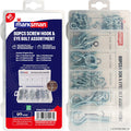 80pc Hook and Eye Bolt Assortment