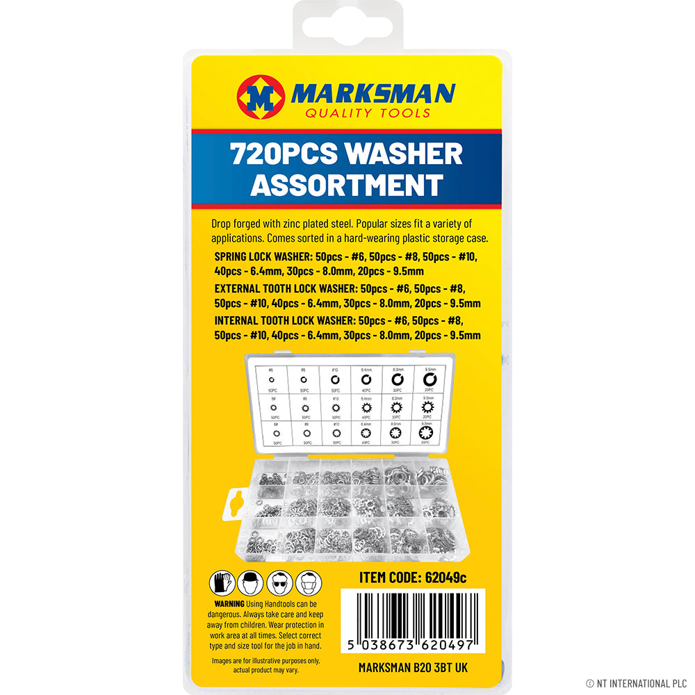 Peak Kit 720pc Washer Assortment - Peak Kit
