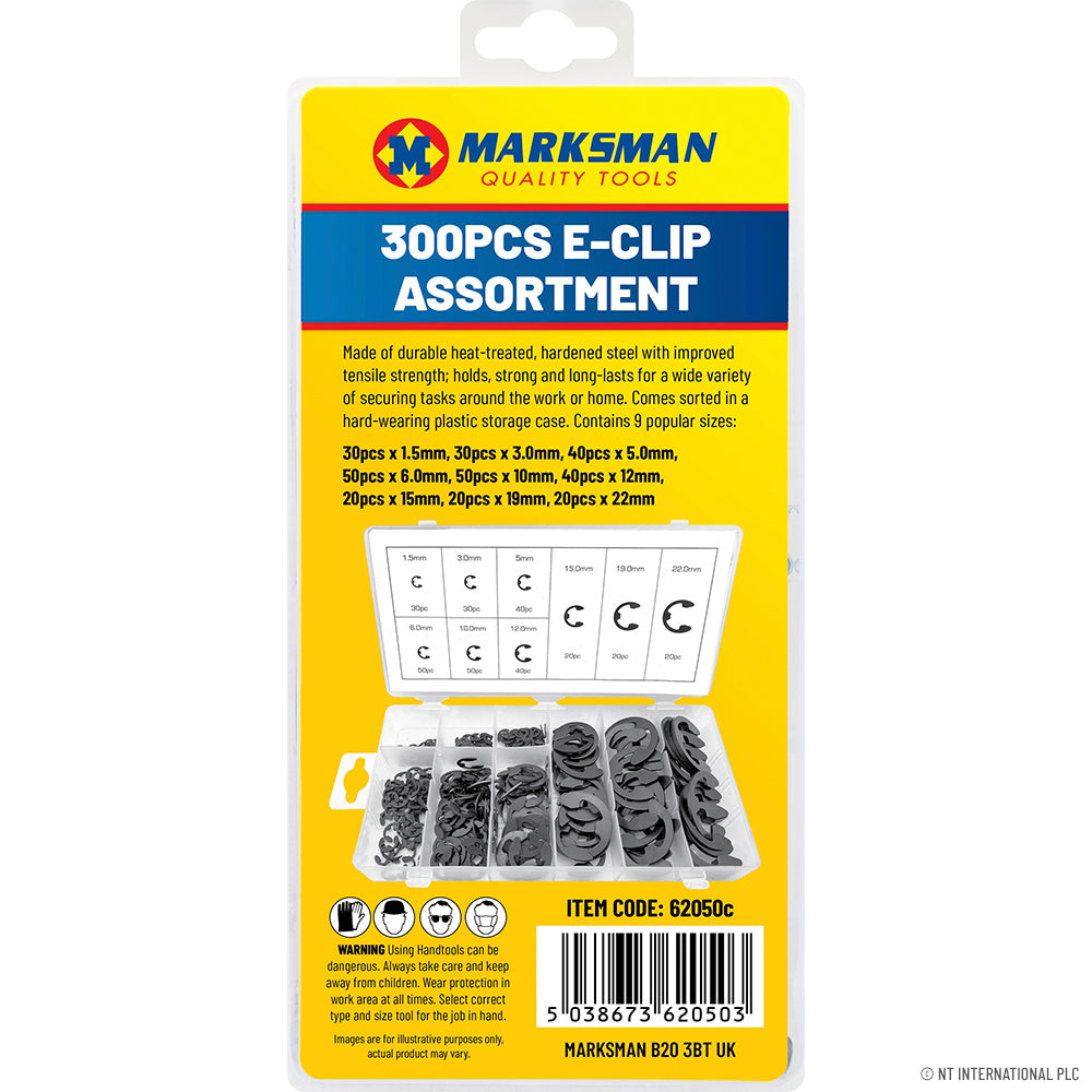 Peak Kit 300pc E-Clip Assortment - Peak Kit