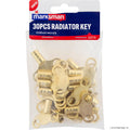 30pc Radiator Key - Brass
