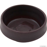 100pc Castor Cup Small Brown