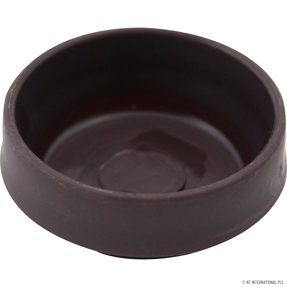 100pc Castor Cup Small Brown