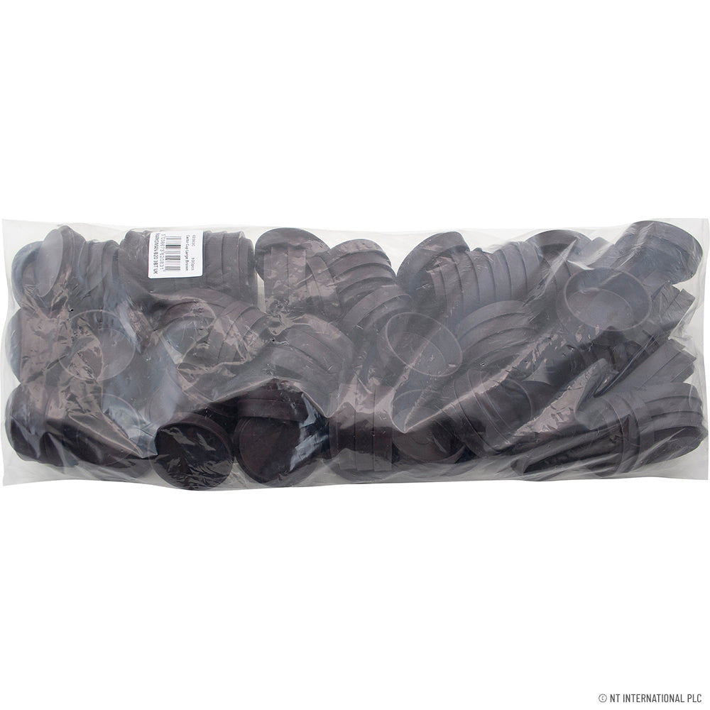 100pc Castor Cup Lare Brown