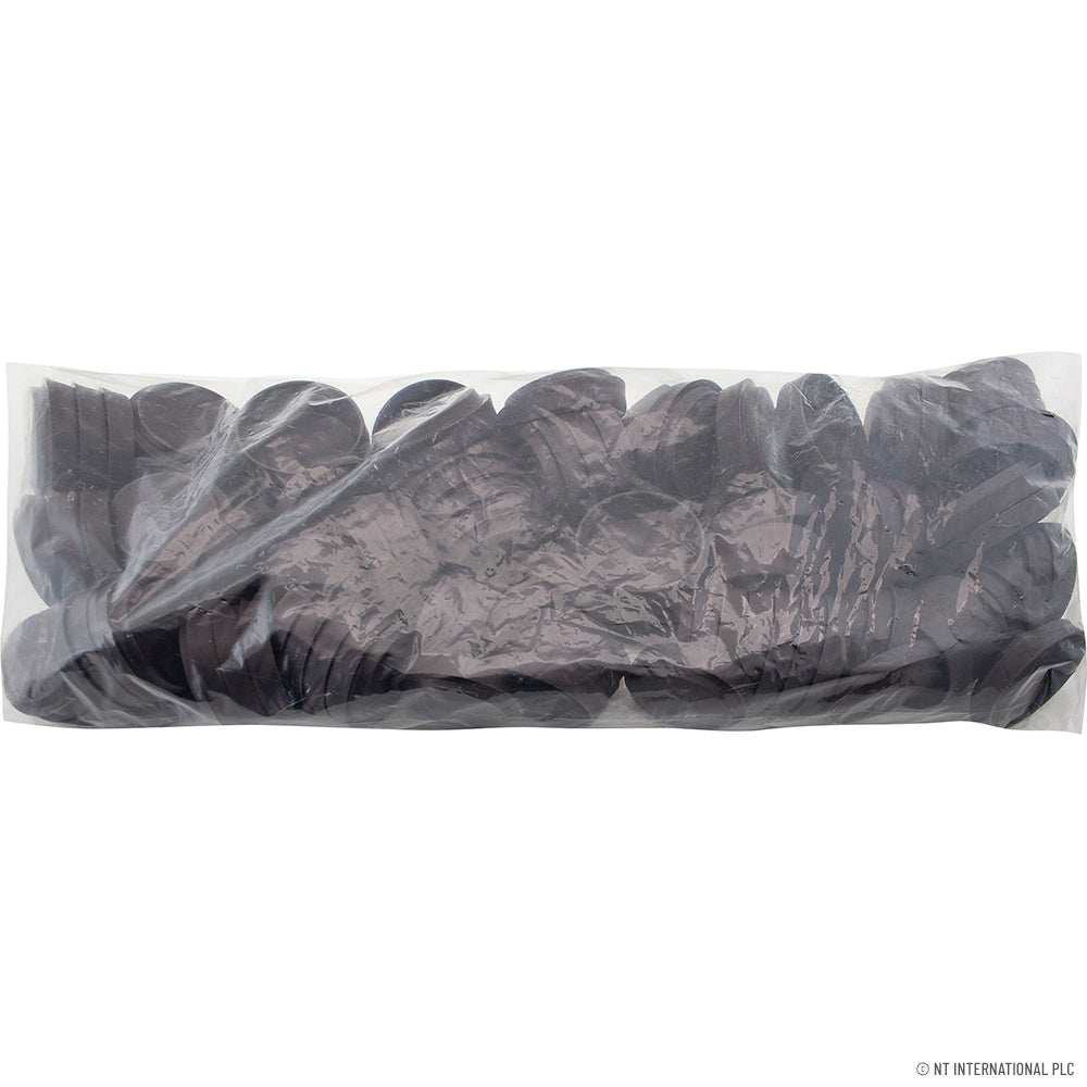 100pc Castor Cup Lare Brown