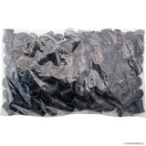 100pc 15mm Stick Cane Ferrule, Black