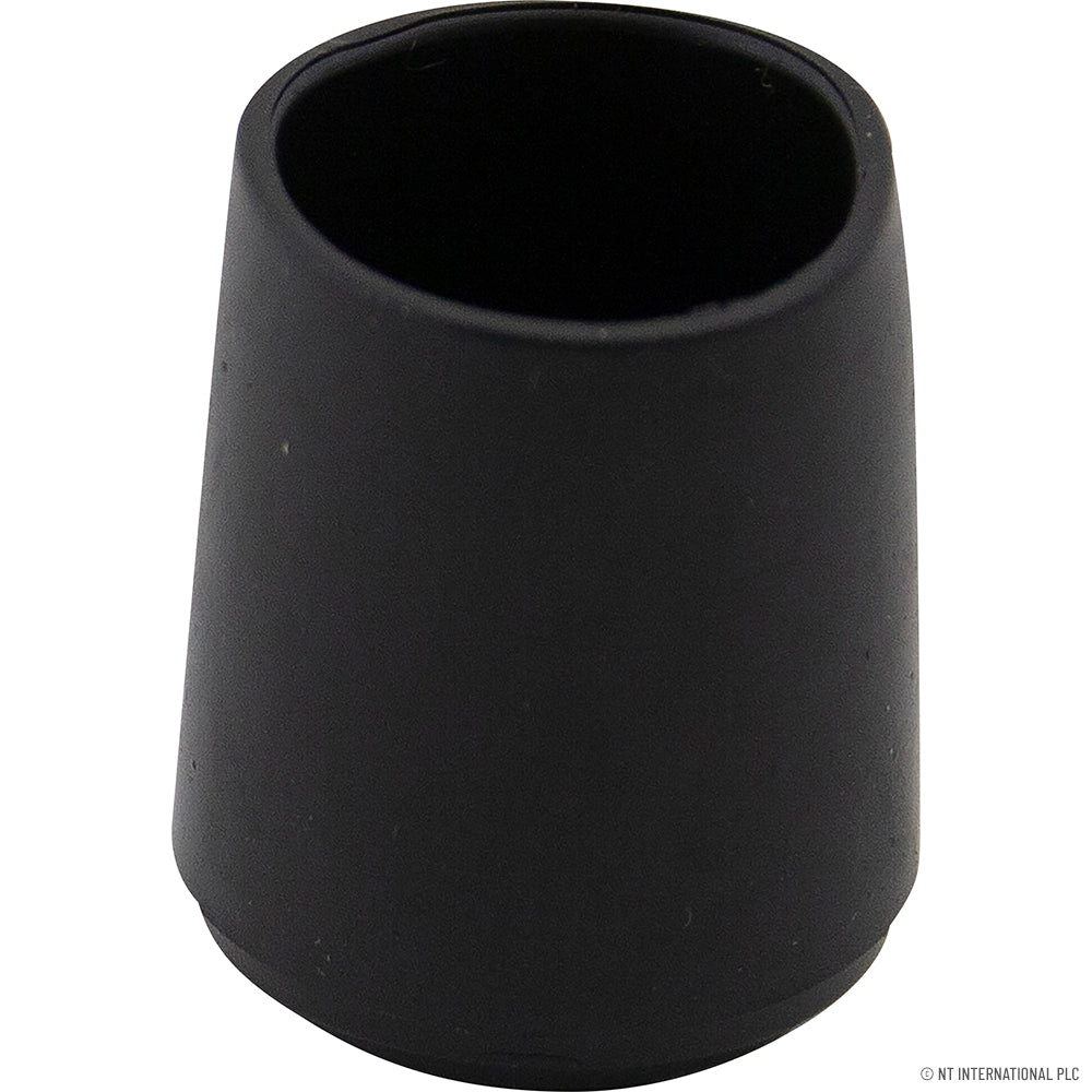 100pc 23mm Chair Ferrule Black