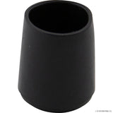 100pc 23mm Chair Ferrule Black