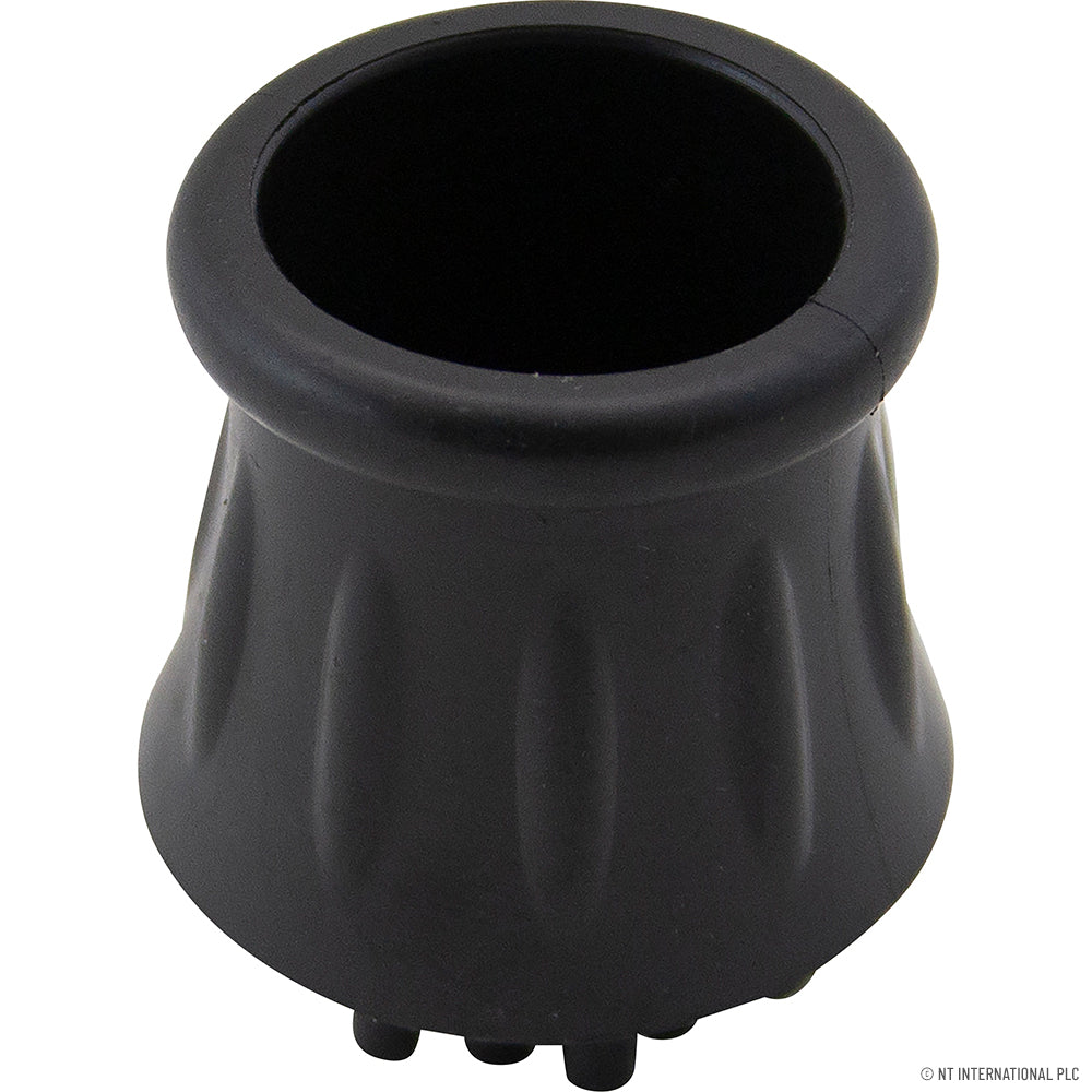 100pc 23mm Chair Ferrule Black