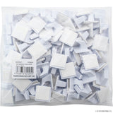 Peak Kit 100pc Self Adhesive Hook Small Square White - Peak Kit