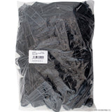 100pc Door Stop Wedge Small Grey Soft