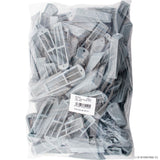 50pc Door Stop Wedge Large Grey Soft