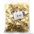 100pc Radiator Key, Solid Brass