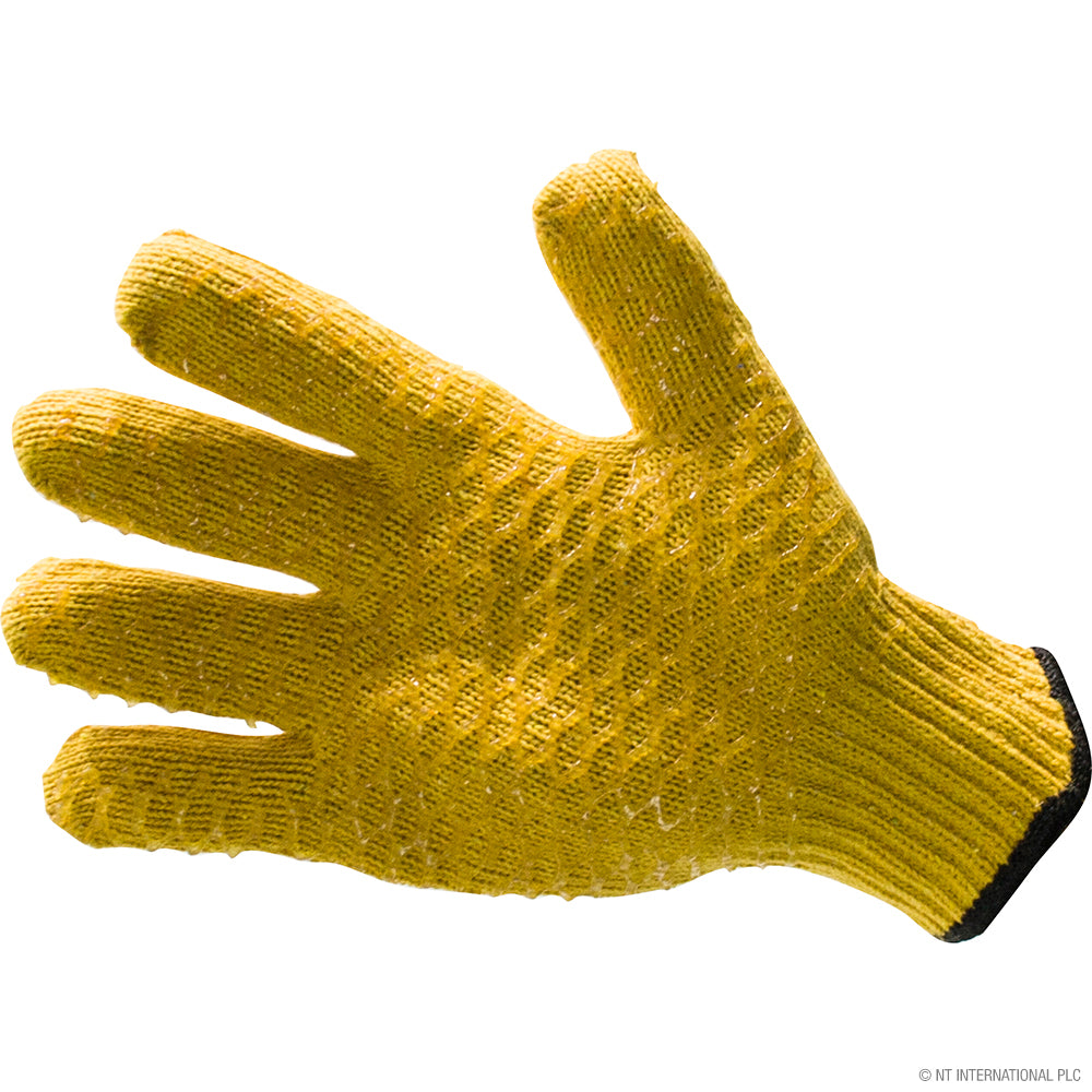 10" Orange Criss Cross Gripper Gloves