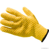 10" Orange Criss Cross Gripper Gloves