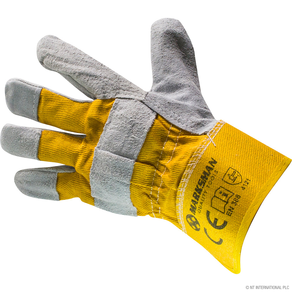 10.5" Leather Rigger Gloves - 26cm