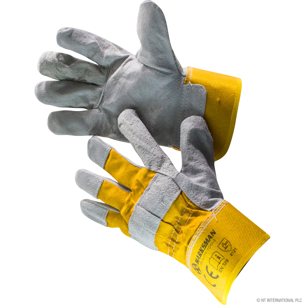 10.5" Leather Rigger Gloves - 26cm