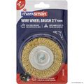 3" Wire Wheel Brush - On Card