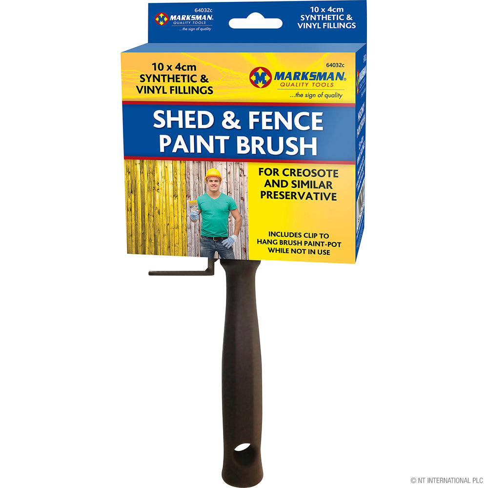 Peak Kit 10cm x 4cm Shed & Fence Brush - Peak Kit