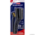 3pc Wire Brush Set S/S, Brass & Nylon