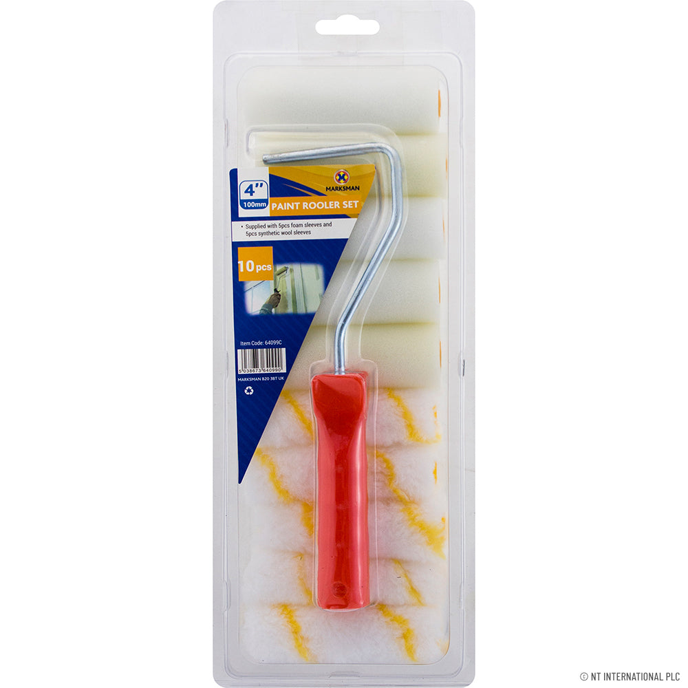 Peak Kit 10pc 4" Paint Roller Refill Set - Peak Kit