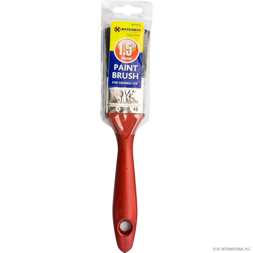 1.5" Paint Brush - 38mm - Red handle