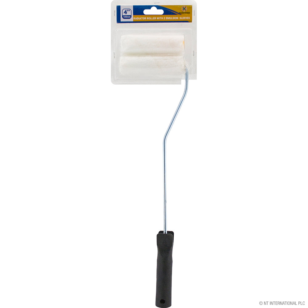 4" Radiator Roller & 2 Emulsion Sleeves
